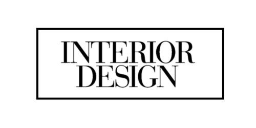 Text 'INTERIOR DESIGN' on a green background